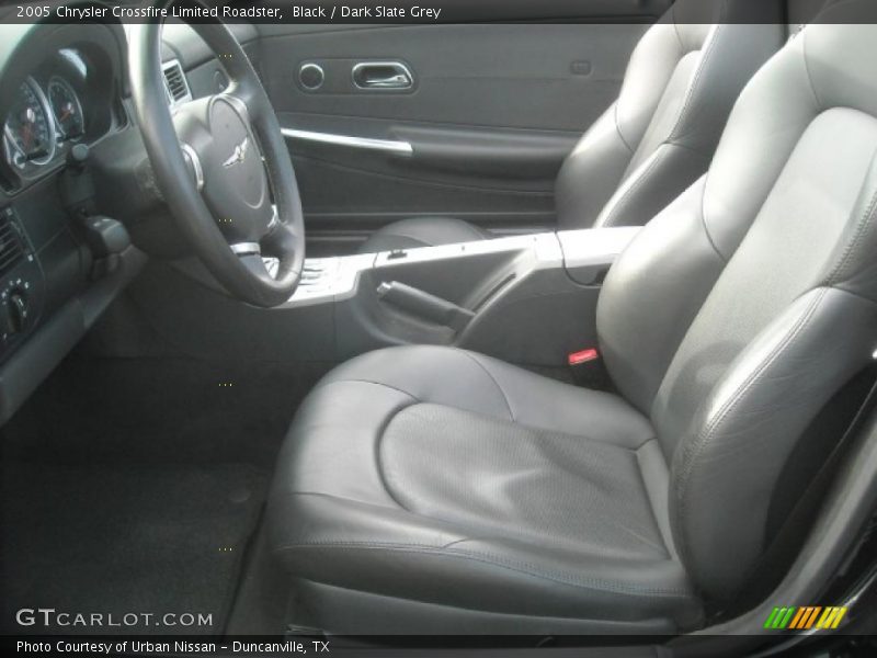 Black / Dark Slate Grey 2005 Chrysler Crossfire Limited Roadster