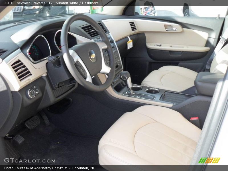 Summit White / Cashmere 2010 Chevrolet Traverse LTZ