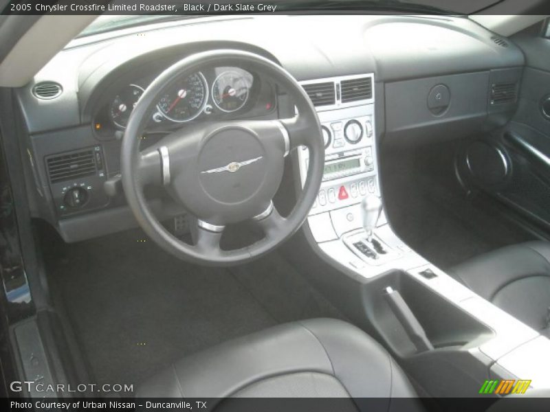 Black / Dark Slate Grey 2005 Chrysler Crossfire Limited Roadster
