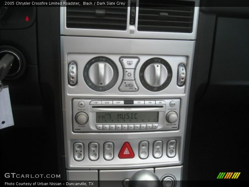 Black / Dark Slate Grey 2005 Chrysler Crossfire Limited Roadster