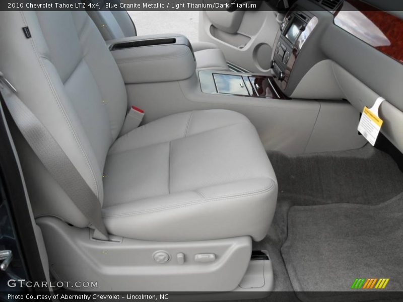 Blue Granite Metallic / Light Titanium/Dark Titanium 2010 Chevrolet Tahoe LTZ 4x4
