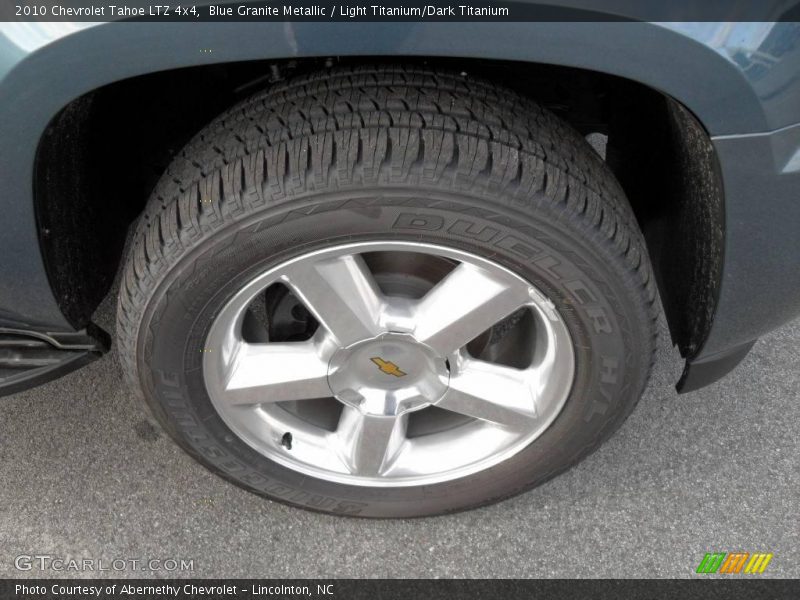 Blue Granite Metallic / Light Titanium/Dark Titanium 2010 Chevrolet Tahoe LTZ 4x4