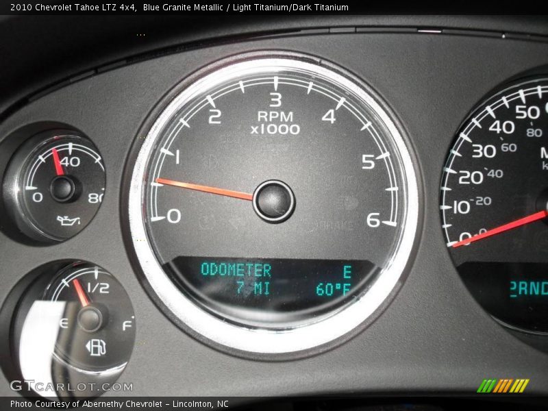 Blue Granite Metallic / Light Titanium/Dark Titanium 2010 Chevrolet Tahoe LTZ 4x4