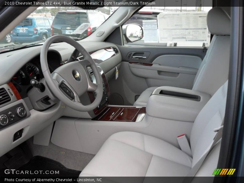 Blue Granite Metallic / Light Titanium/Dark Titanium 2010 Chevrolet Tahoe LTZ 4x4