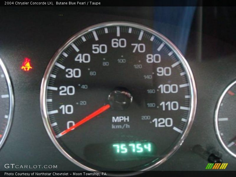 Butane Blue Pearl / Taupe 2004 Chrysler Concorde LXi