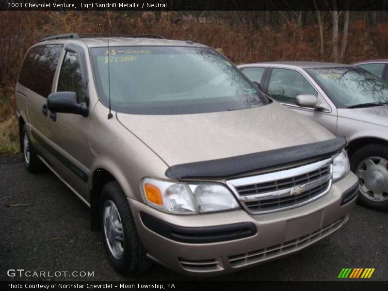Light Sandrift Metallic / Neutral 2003 Chevrolet Venture