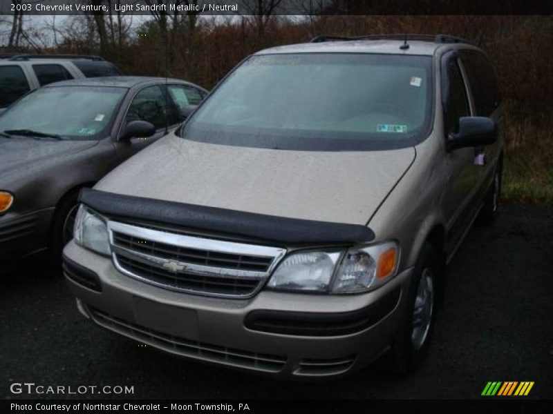 Light Sandrift Metallic / Neutral 2003 Chevrolet Venture