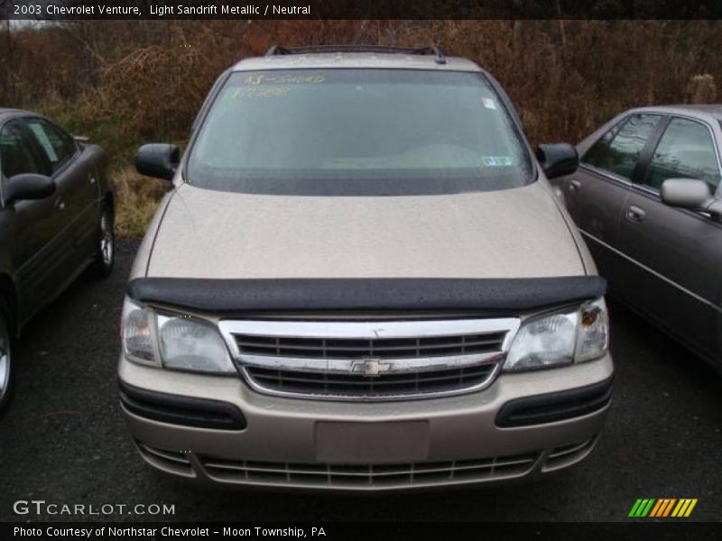 Light Sandrift Metallic / Neutral 2003 Chevrolet Venture