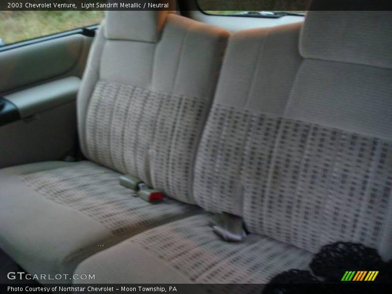Light Sandrift Metallic / Neutral 2003 Chevrolet Venture