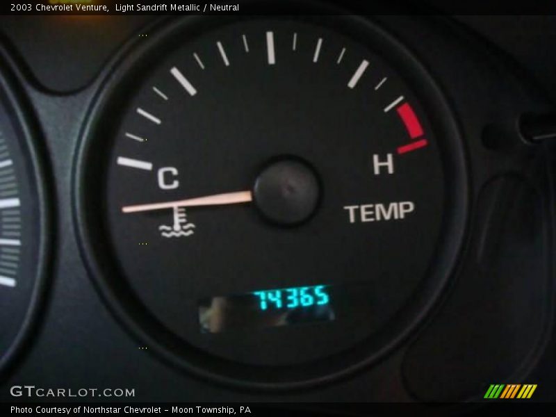 Light Sandrift Metallic / Neutral 2003 Chevrolet Venture