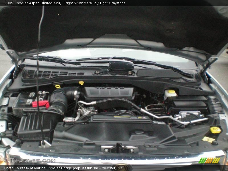 Bright Silver Metallic / Light Graystone 2009 Chrysler Aspen Limited 4x4