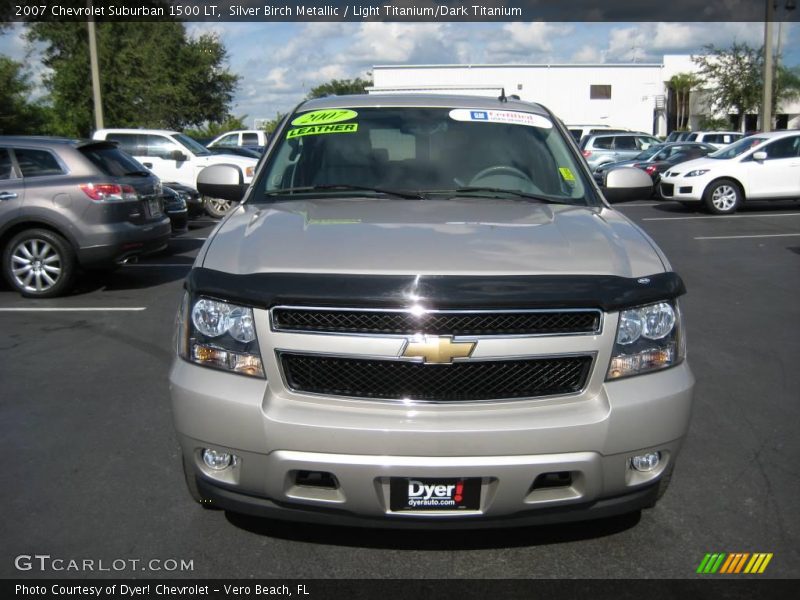 Silver Birch Metallic / Light Titanium/Dark Titanium 2007 Chevrolet Suburban 1500 LT