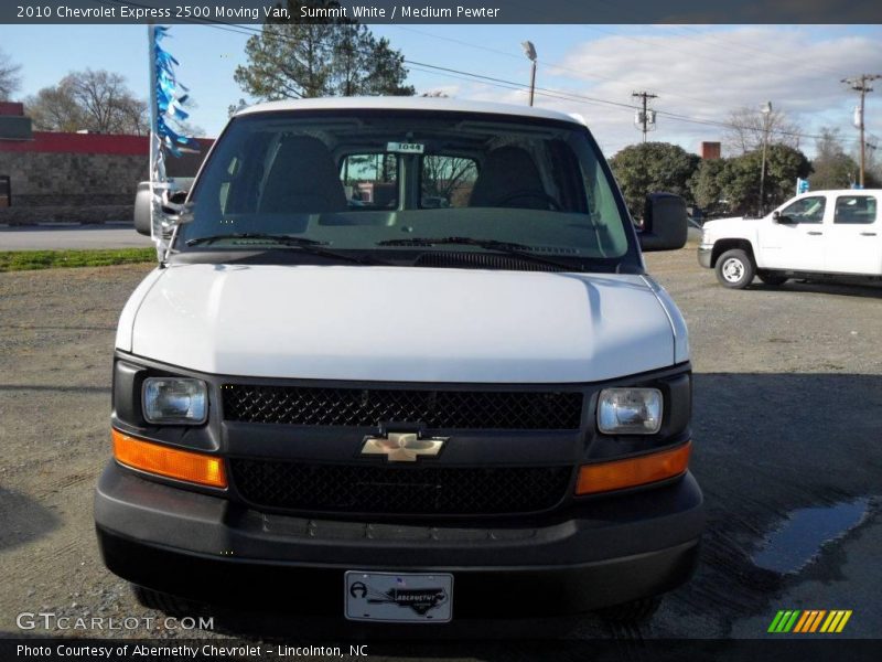 Summit White / Medium Pewter 2010 Chevrolet Express 2500 Moving Van