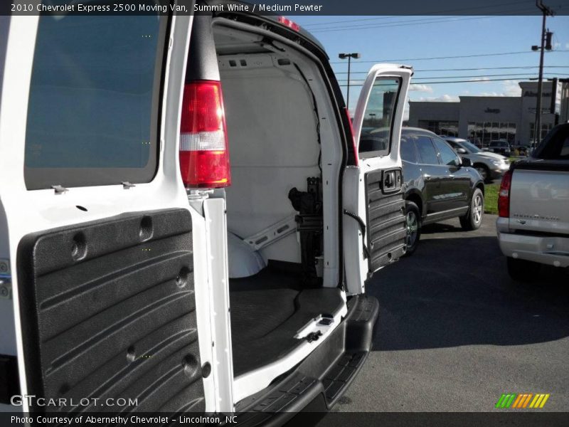 Summit White / Medium Pewter 2010 Chevrolet Express 2500 Moving Van
