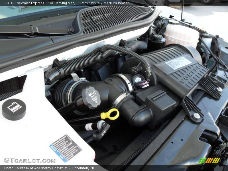 Summit White / Medium Pewter 2010 Chevrolet Express 2500 Moving Van