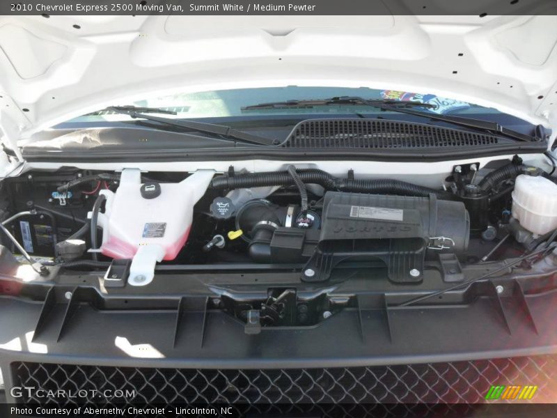 Summit White / Medium Pewter 2010 Chevrolet Express 2500 Moving Van