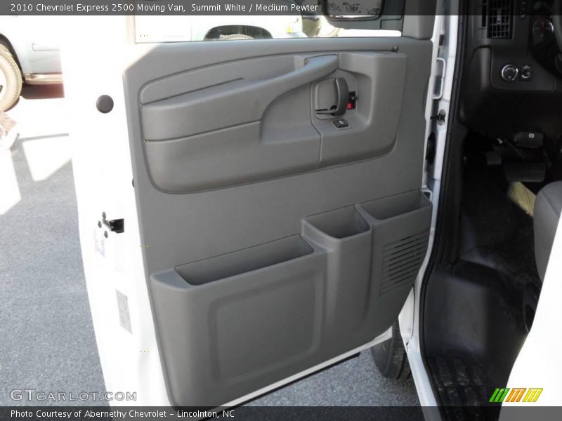 Summit White / Medium Pewter 2010 Chevrolet Express 2500 Moving Van