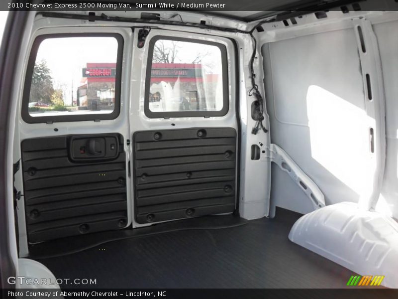 Summit White / Medium Pewter 2010 Chevrolet Express 2500 Moving Van