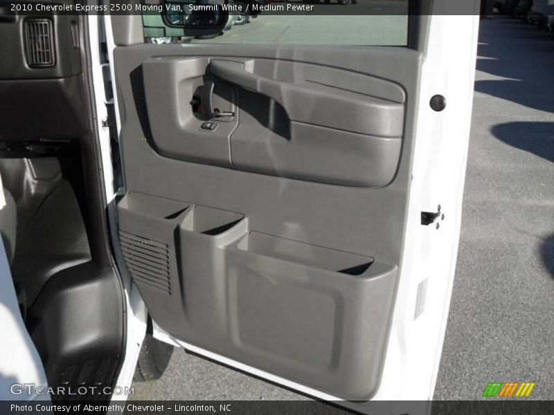 Summit White / Medium Pewter 2010 Chevrolet Express 2500 Moving Van