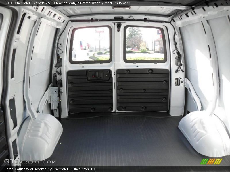 Summit White / Medium Pewter 2010 Chevrolet Express 2500 Moving Van