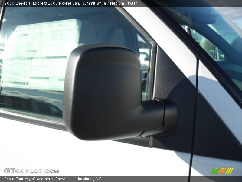 Summit White / Medium Pewter 2010 Chevrolet Express 2500 Moving Van