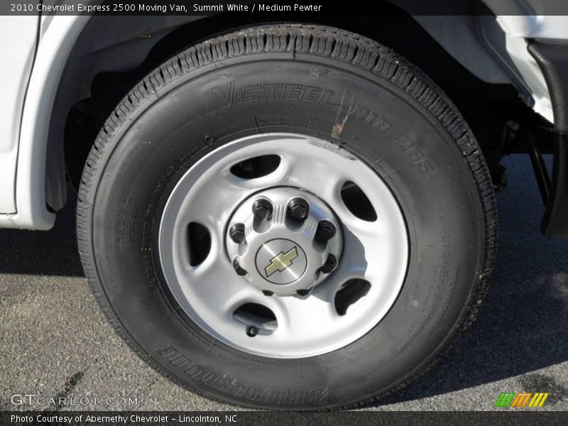 Summit White / Medium Pewter 2010 Chevrolet Express 2500 Moving Van