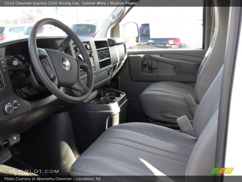 Summit White / Medium Pewter 2010 Chevrolet Express 2500 Moving Van