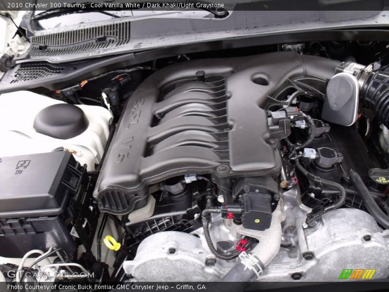 Cool Vanilla White / Dark Khaki/Light Graystone 2010 Chrysler 300 Touring