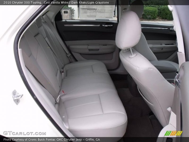 Cool Vanilla White / Dark Khaki/Light Graystone 2010 Chrysler 300 Touring