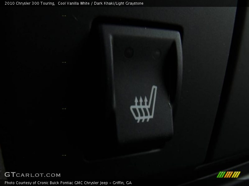Cool Vanilla White / Dark Khaki/Light Graystone 2010 Chrysler 300 Touring
