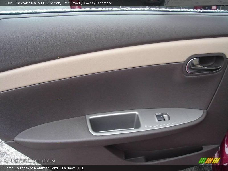 Red Jewel / Cocoa/Cashmere 2009 Chevrolet Malibu LTZ Sedan