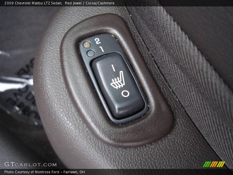 Red Jewel / Cocoa/Cashmere 2009 Chevrolet Malibu LTZ Sedan