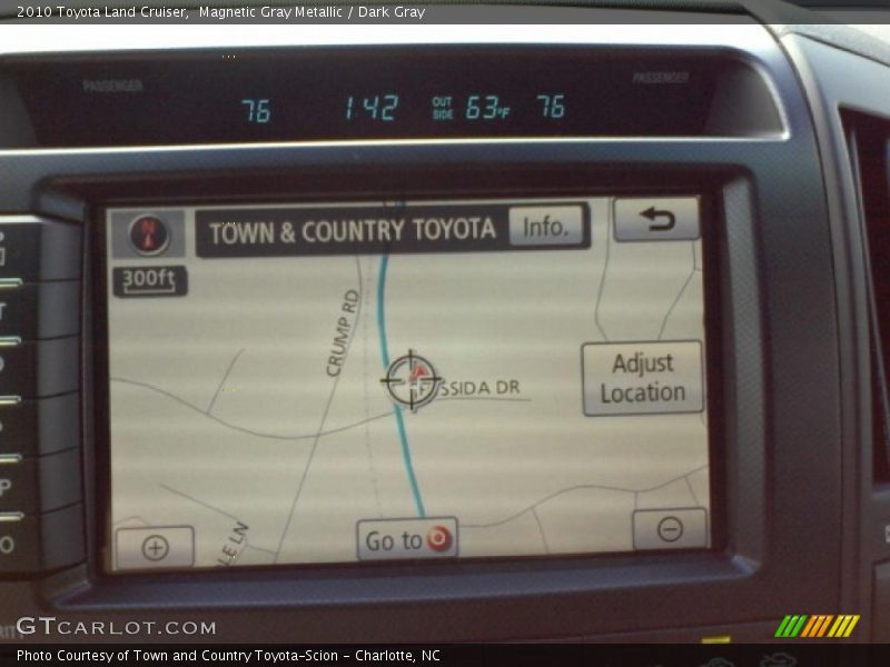 Magnetic Gray Metallic / Dark Gray 2010 Toyota Land Cruiser