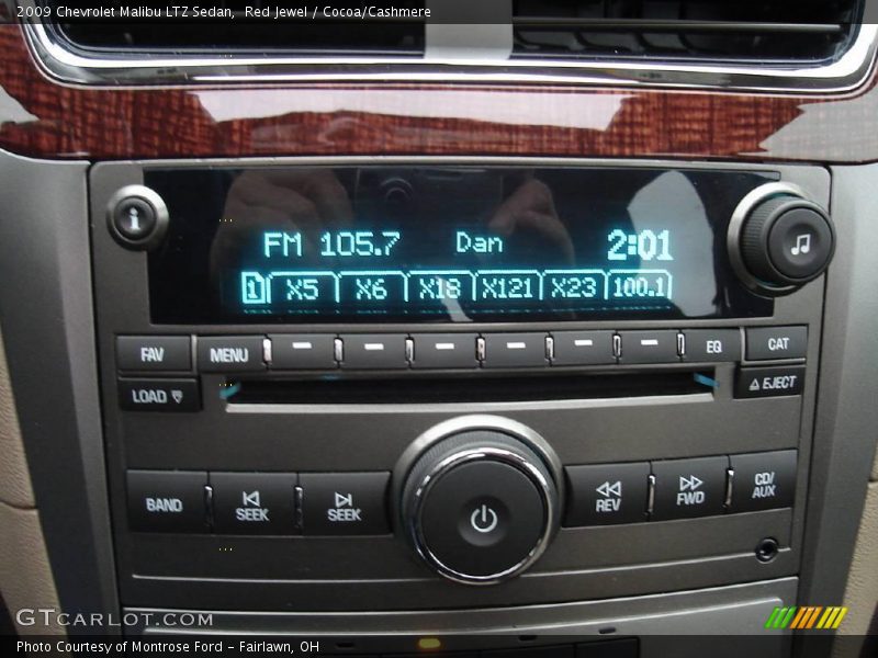 Red Jewel / Cocoa/Cashmere 2009 Chevrolet Malibu LTZ Sedan