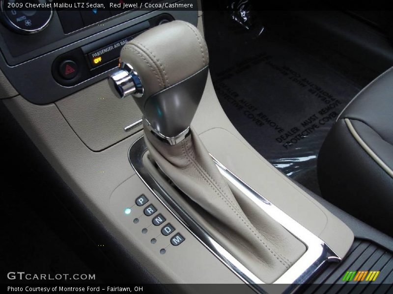 Red Jewel / Cocoa/Cashmere 2009 Chevrolet Malibu LTZ Sedan