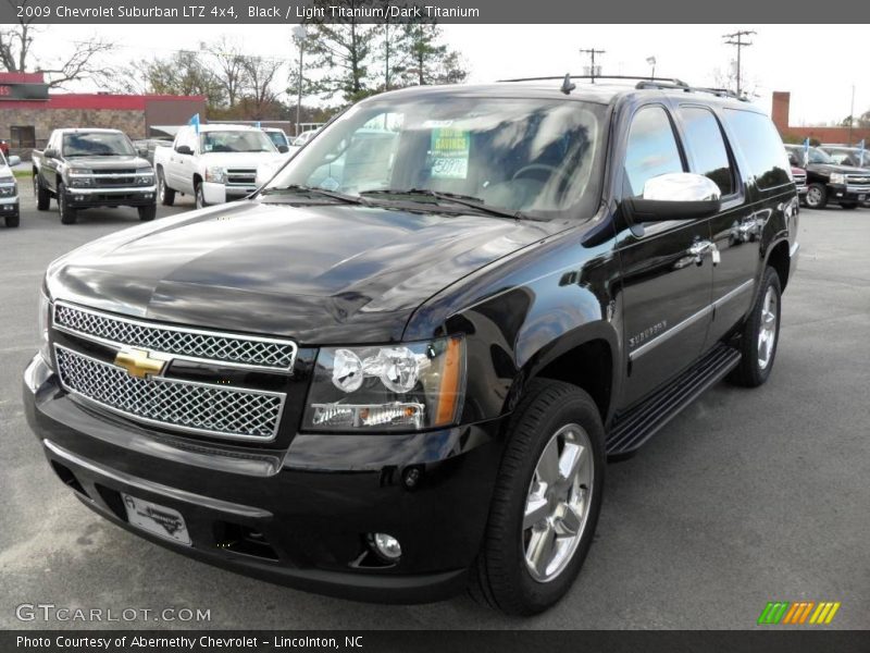 Black / Light Titanium/Dark Titanium 2009 Chevrolet Suburban LTZ 4x4