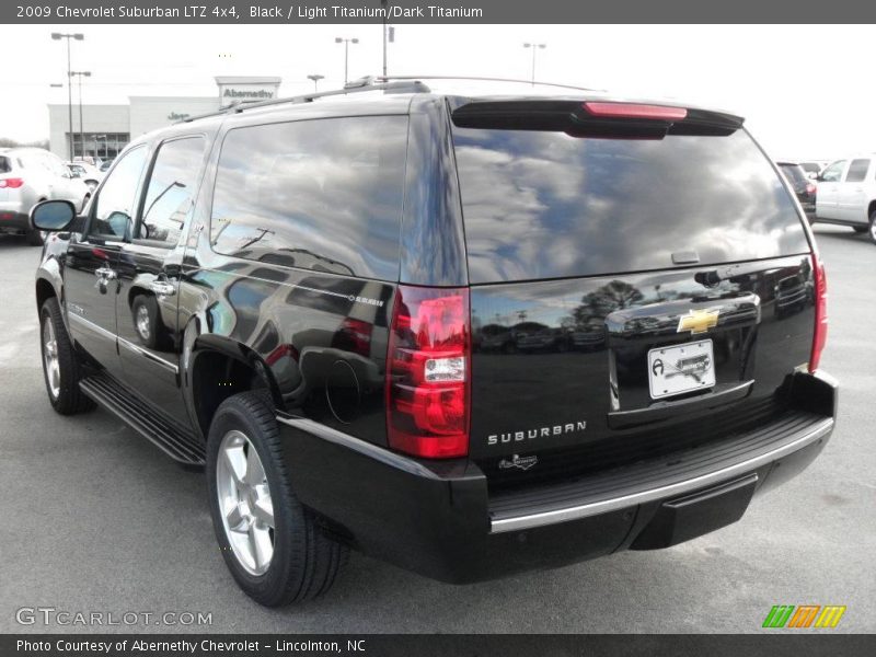 Black / Light Titanium/Dark Titanium 2009 Chevrolet Suburban LTZ 4x4