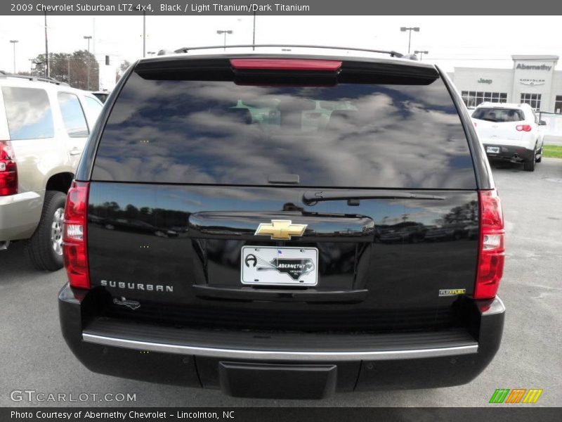 Black / Light Titanium/Dark Titanium 2009 Chevrolet Suburban LTZ 4x4