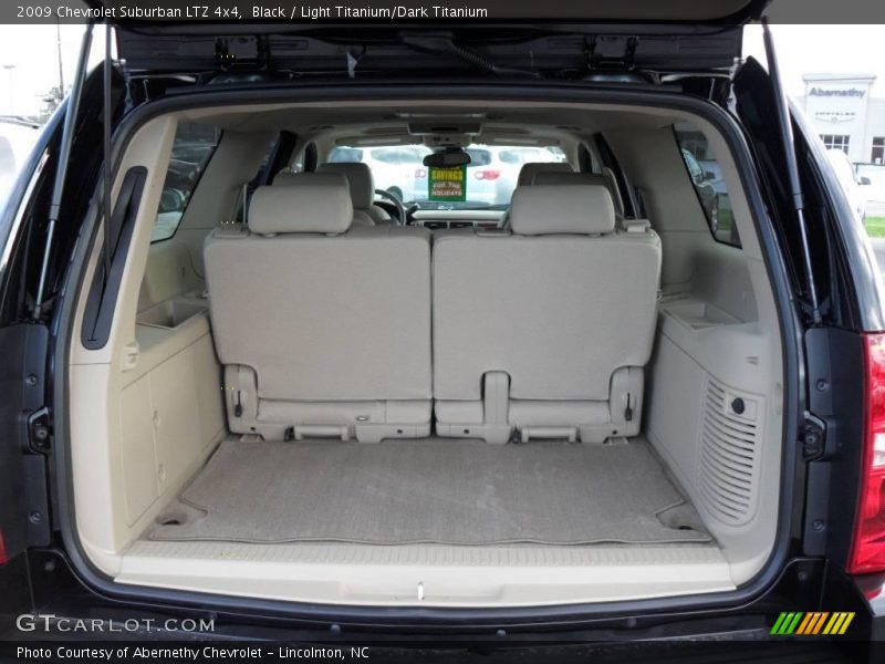 Black / Light Titanium/Dark Titanium 2009 Chevrolet Suburban LTZ 4x4