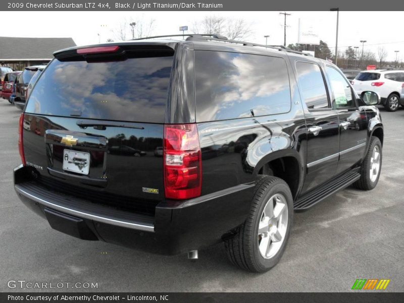 Black / Light Titanium/Dark Titanium 2009 Chevrolet Suburban LTZ 4x4