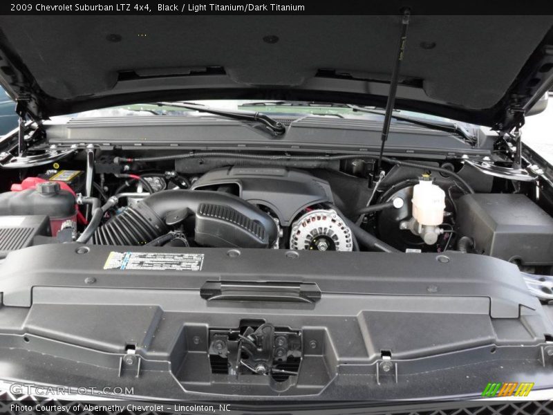 Black / Light Titanium/Dark Titanium 2009 Chevrolet Suburban LTZ 4x4