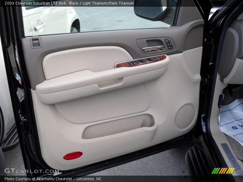 Black / Light Titanium/Dark Titanium 2009 Chevrolet Suburban LTZ 4x4