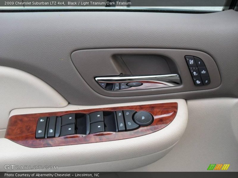 Black / Light Titanium/Dark Titanium 2009 Chevrolet Suburban LTZ 4x4
