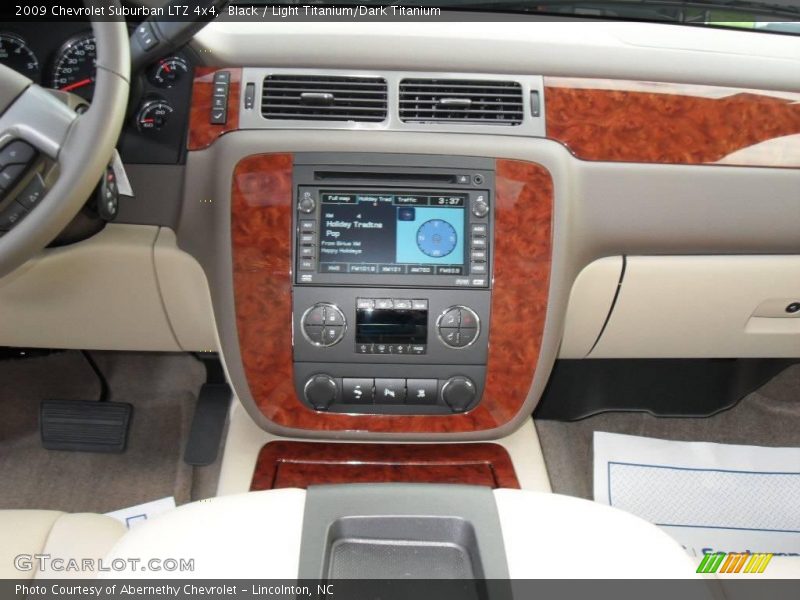 Black / Light Titanium/Dark Titanium 2009 Chevrolet Suburban LTZ 4x4