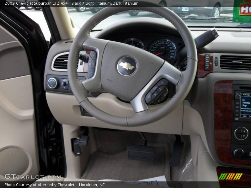 Black / Light Titanium/Dark Titanium 2009 Chevrolet Suburban LTZ 4x4