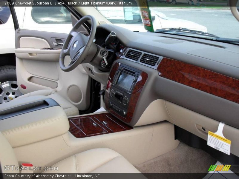 Black / Light Titanium/Dark Titanium 2009 Chevrolet Suburban LTZ 4x4