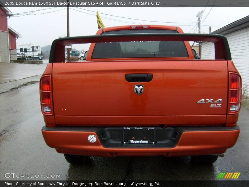 Go ManGo! / Dark Slate Gray 2005 Dodge Ram 1500 SLT Daytona Regular Cab 4x4