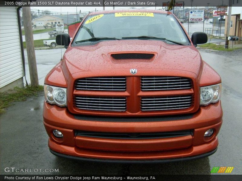 Go ManGo! / Dark Slate Gray 2005 Dodge Ram 1500 SLT Daytona Regular Cab 4x4
