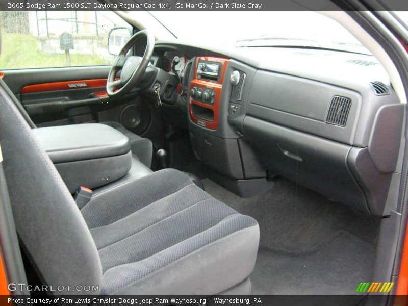 Go ManGo! / Dark Slate Gray 2005 Dodge Ram 1500 SLT Daytona Regular Cab 4x4