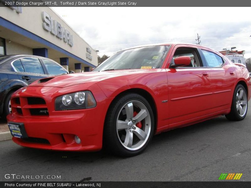 TorRed / Dark Slate Gray/Light Slate Gray 2007 Dodge Charger SRT-8